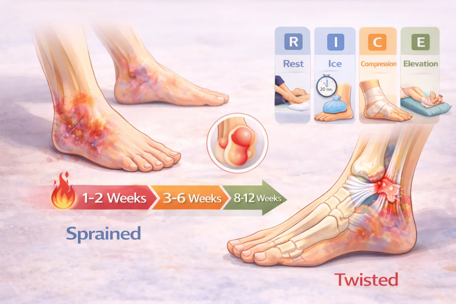 Sprained Ankle Recovery Time