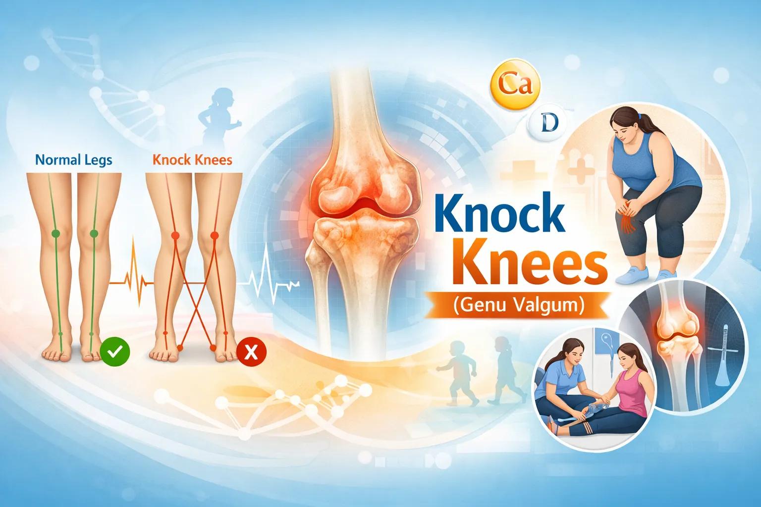 Knock Knees causes symptoms and treatment