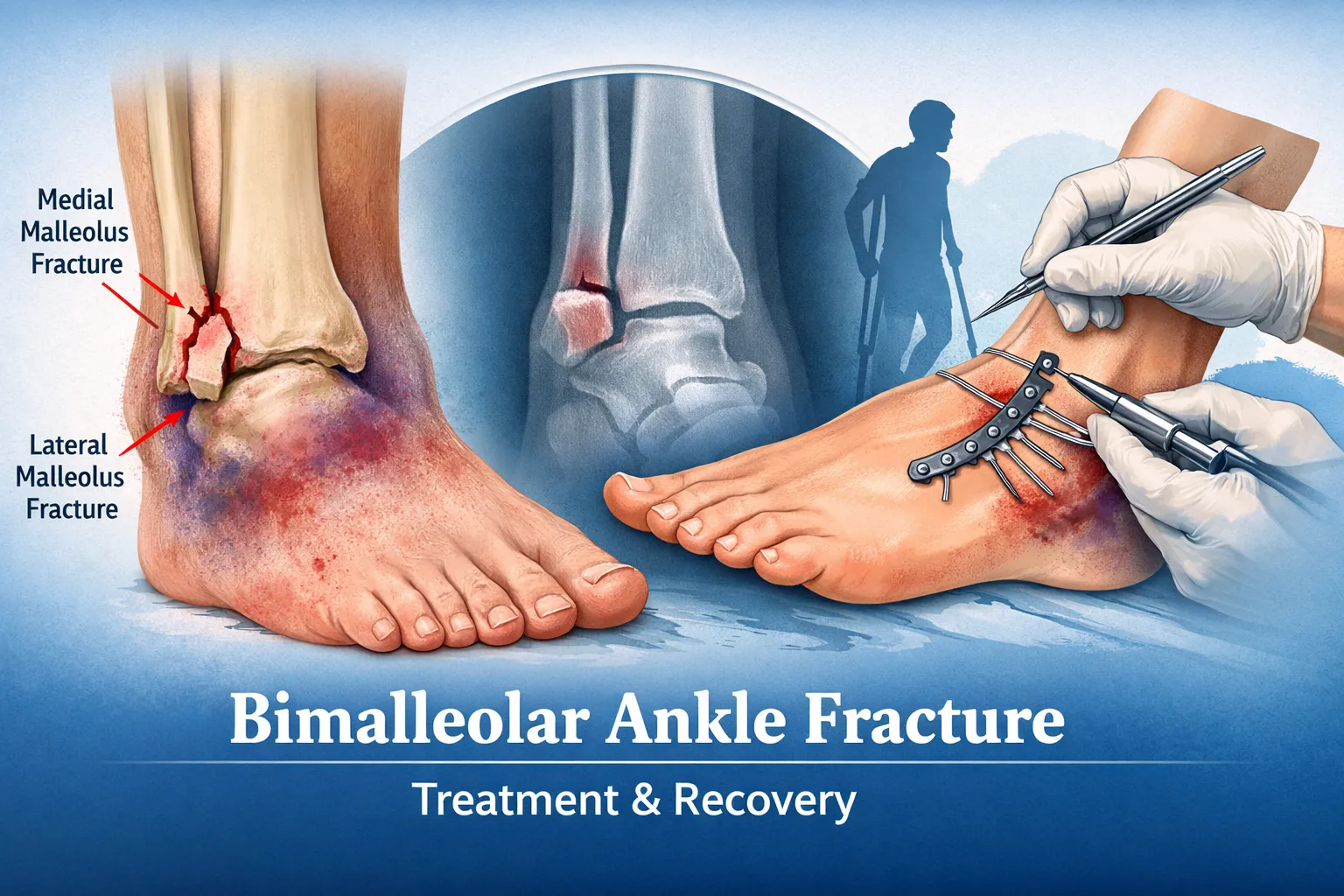 Bimalleolar Ankle Fracture