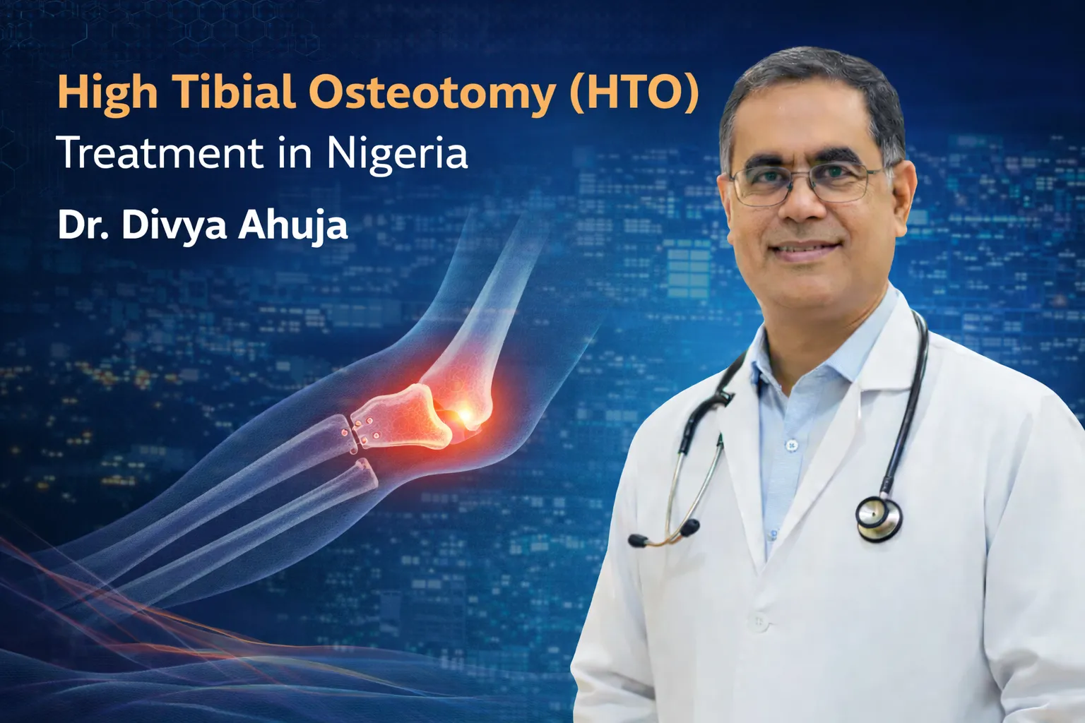 High Tibial Osteotomy (HTO) Treatment in Nigeria | Dr Divya Ahuja