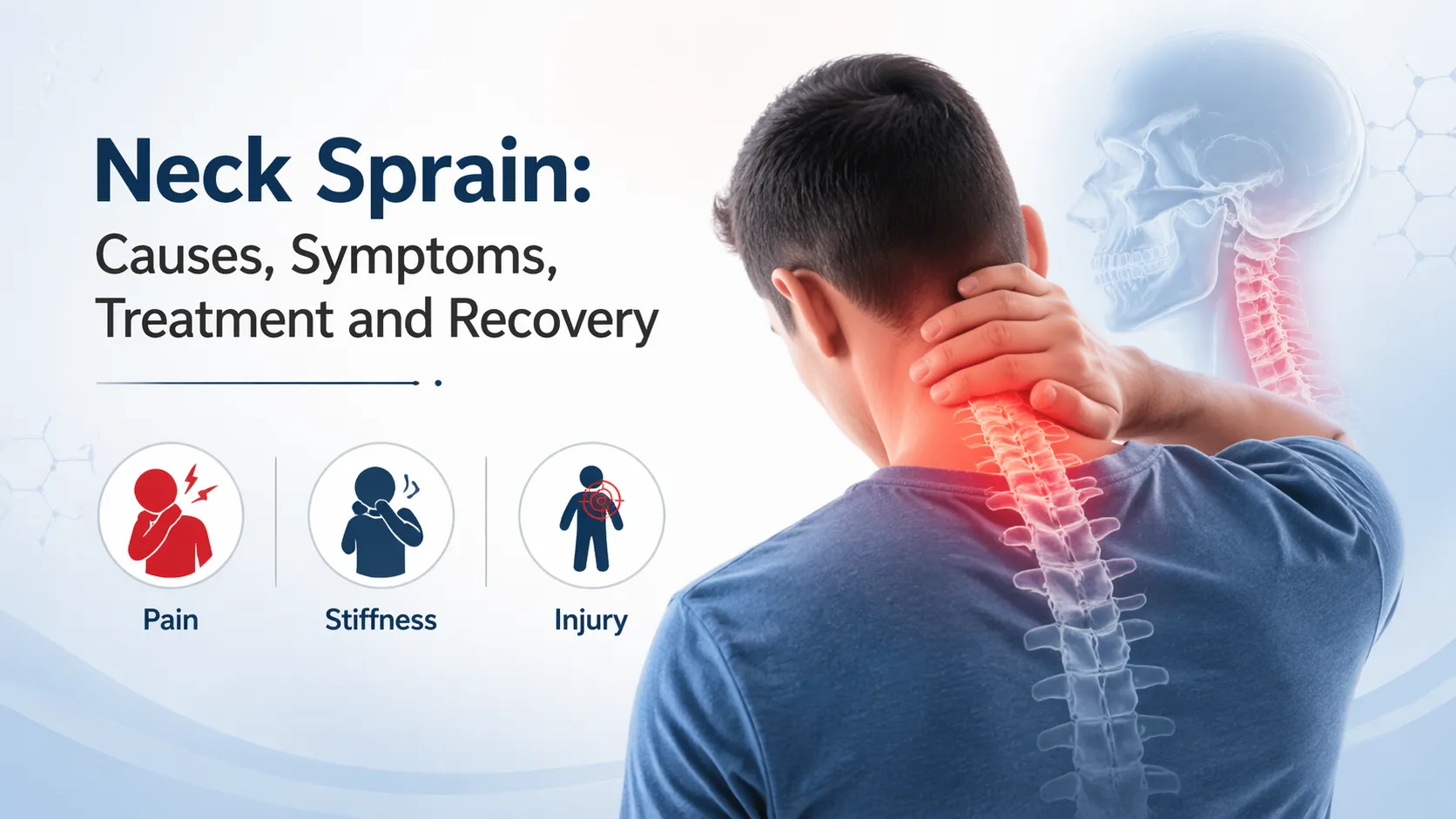 Neck Sprain- Causes, Symptoms, Treatment and Recovery